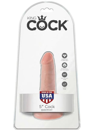 KING COCK - HAHN MIT EIER - 14 CM - Dildo mit Saugnapf
