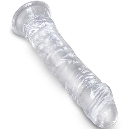 KING COCK - KLARER REALISTISCHER PENIS - 19.7 CM TRANSPARENT - Dildo mit Saugnapf