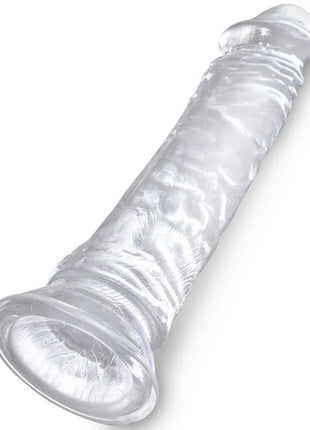 KING COCK - KLARER REALISTISCHER PENIS - 19.7 CM TRANSPARENT - Dildo mit Saugnapf