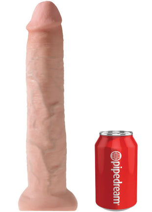 KING COCK - REALISTISCHER DILDO - 33 CM - Dildo mit Saugnapf