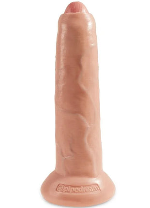 KING COCK - REALISTISCHER DILDO - UNBESCHNITTEN - 23 CM - Dildo mit Saugnapf