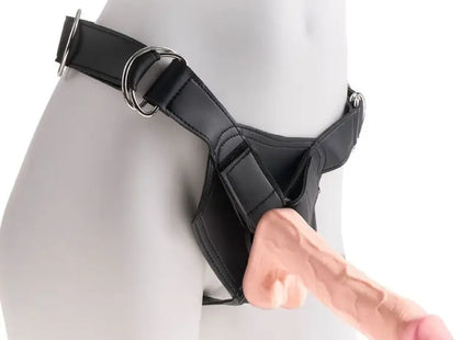 KING COCK - REALISTISCHER PENIS MIT 3D-KUGELN - 24.8 CM - Dildo mit Saugnapf
