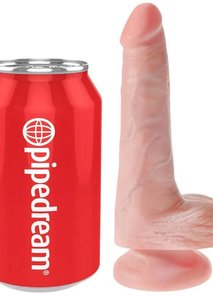 KING COCK - REALISTISCHER PENIS MIT EIER 13.5 CM LEICHT - Dildo mit Saugnapf