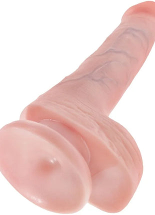 KING COCK - REALISTISCHER PENIS MIT EIER 13.5 CM LEICHT - Dildo mit Saugnapf