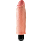 Pink silikon dildo mit schwarzer basis king cock steifer realistischer vibrator 15,24 cm natürlich