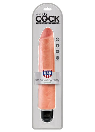 KING COCK - STEIFER REALISTISCHER VIBRATOR - 25.4 CM - Realistische Vibratoren