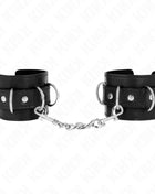 KINK - 3 D-RING HANDGELENKFESSELN VERSTELLBAR SCHWARZ 17,5-25 CM X 6 CM