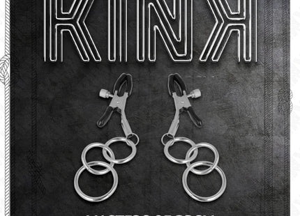 KINK - 3 O-RING NIPPELKLEMMEN 6 CM
