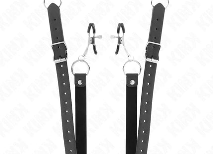 KINK - 4 KLITORISKLEMMEN VERSTELLBAR 34-48 CM