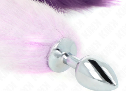 KINK - ANAL PLUG GRÖSSE S 7 X 3 CM MIT KUNSTSTOFFSCHWANZ 40 CM LILA