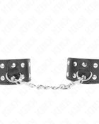 KINK - ARMBÄNDER MIT DOPPELTER REIHE VERSTELLBARER NIETEN SCHWARZ