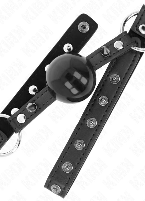 KINK - BALL 4 CM KNEBEL MIT SPITZENNIET UND SCHNAPPVERSCHLUSS 65 x 2 CM