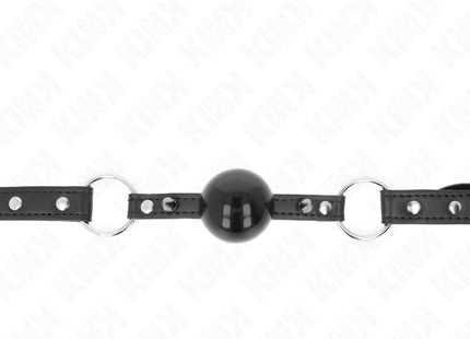 KINK - BALL 4 CM KNEBEL MIT SPITZENNIET UND SCHNAPPVERSCHLUSS 65 x 2 CM