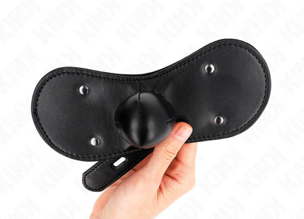 KINK - BALL GAG MUNDMASKE MIT SCHLOSS VERSTELLBAR 42-60 CM