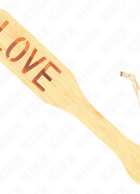 KINK - BAMBUSPALETTE WORT LIEBE 32 X 5,5 CM