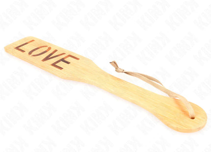 KINK - BAMBUSPALETTE WORT LIEBE 32 X 5,5 CM