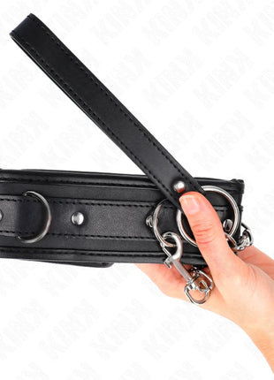 KINK - BASISMODELL HALSBAND MIT LEINE 65 CM MODELL 1 53 X 6 CM