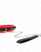 KINK - BASISMODELL HALSBAND MIT LEINE 65 CM MODELL 3 ROT 53 X 5 CM