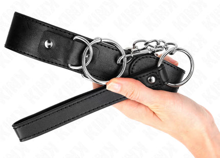 KINK - BASISMODELL HALSBAND MIT LEINE MODELL 4 VERSTELLBAR 36-43 CM