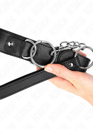 KINK - BASISMODELL HALSBAND MIT LEINE MODELL 4 VERSTELLBAR 36-43 CM