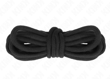KINK - BAUMWOLLSEIL 10 METER SCHWARZ