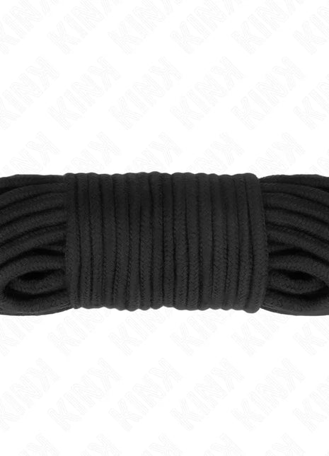 KINK - BAUMWOLLSEIL 20 METER SCHWARZ