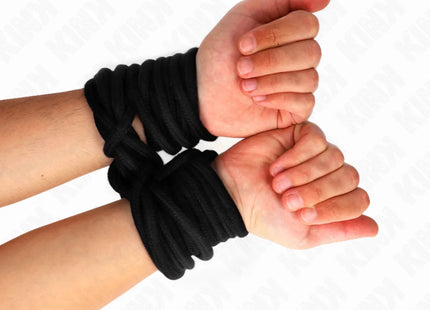 KINK - BAUMWOLLSEIL 5 METER SCHWARZ