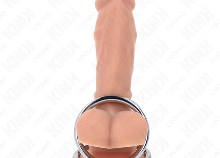 KINK - DREIFACH CHROM METALL PENISRING 3,2 CM BIS 4,5 CM