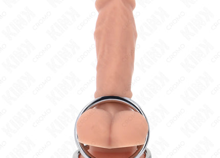 KINK - DREIFACH CHROM METALL PENISRING 3,8 CM BIS 5 CM MODELL 2