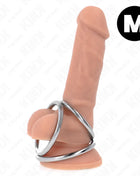 KINK - DREIFACH CHROM METALL PENISRING 3,8 CM BIS 5 CM MODELL 2