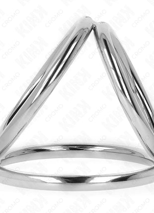 KINK - DREIFACH CHROM METALL PENISRING 3,8 CM BIS 5 CM MODELL 2
