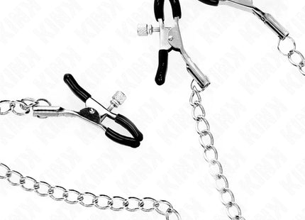 KINK - DREIFACH NIPPEL- UND KLITZISKLEMMEN MIT KETTE MODELL