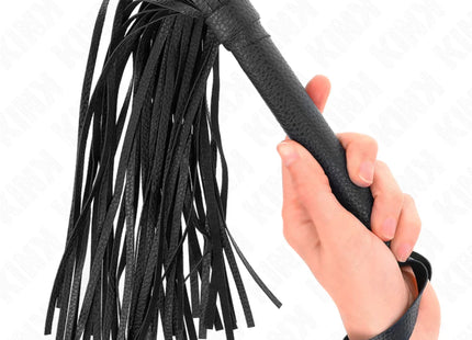 KINK - DUNKELBLAU PERLENPEITSCHE 43,5 CM