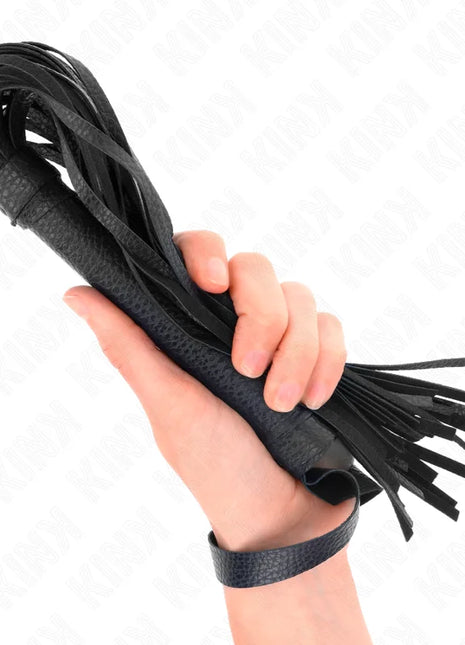 KINK - DUNKELBLAU PERLENPEITSCHE 43,5 CM