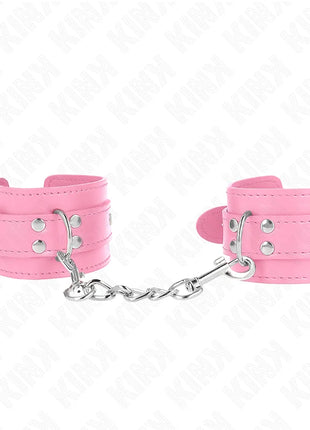 KINK - EINFACHE HANDGELENKSFESSELN ROSA VERSTELLBAR 20-23 CM X 5,5 CM
