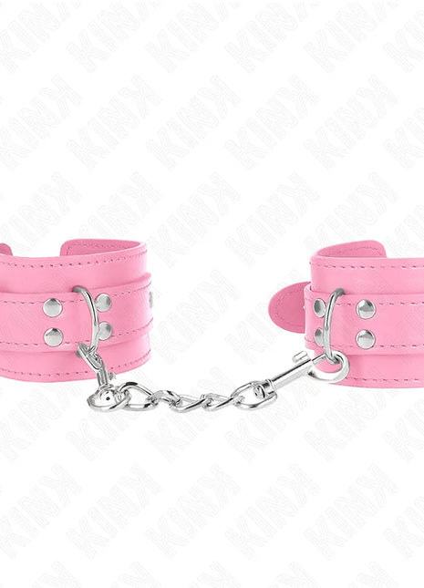 KINK - EINFACHE HANDGELENKSFESSELN ROSA VERSTELLBAR 20-23 CM X 5,5 CM