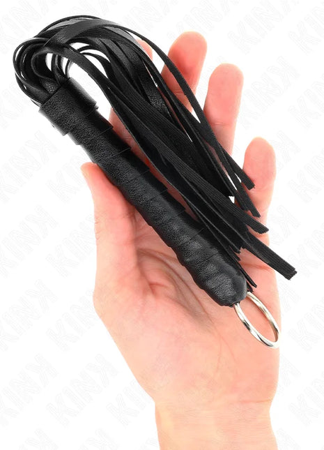 KINK - EINFACHE MINI-PEITSCHE SCHWARZ 28 CM