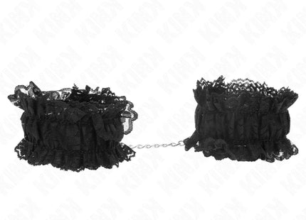 KINK - ELASTISCHE HANDGELENKSFESSELN AUS SPITZE NEGRO