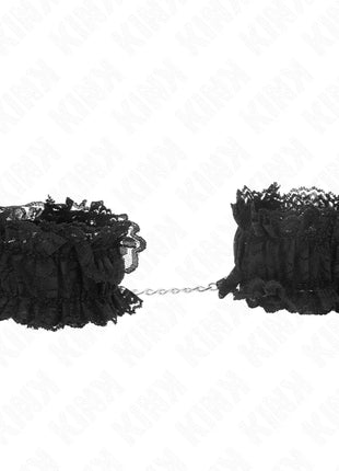 KINK - ELASTISCHE HANDGELENKSFESSELN AUS SPITZE NEGRO