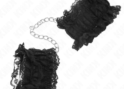 KINK - ELASTISCHE HANDGELENKSFESSELN AUS SPITZE NEGRO