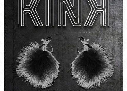 KINK - FEDERNIPPENKLEMME SCHWARZ 7 CM