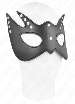 KINK - FLEDERMAUSMASKE MIT NIETEN 23 x 15 CM