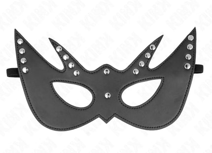 KINK - FLEDERMAUSMASKE MIT NIETEN 23 x 15 CM
