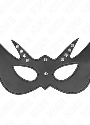 KINK - FLEDERMAUSMASKE MIT NIETEN 23 x 15 CM