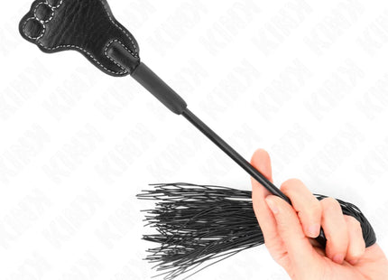 KINK - FUßFÖRMIGE PADDEL MIT QUASTENPEITSCHE 31 CM