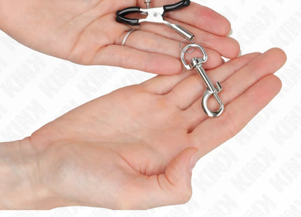 KINK - HAKEN-NIPPELKLAMMERN 6 CM