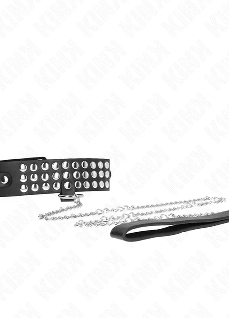 KINK - HALSKETTE MIT BAND 65 CM GLÄNZEND VERSTELLBAR 37-42 CM X 5,3 CM