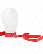 KINK - HALSKETTE MIT GÜRTEL 116 CM ROJO GURT VERSTELLBAR 32-50 CM X 8 CM