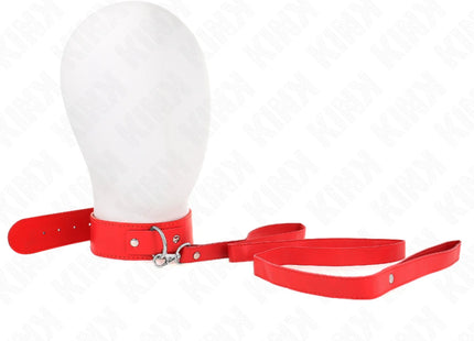 KINK - HALSKETTE MIT GÜRTEL 116 CM ROJO GURT VERSTELLBAR 32-50 CM X 8 CM