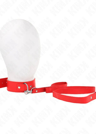KINK - HALSKETTE MIT GÜRTEL 116 CM ROJO GURT VERSTELLBAR 32-50 CM X 8 CM